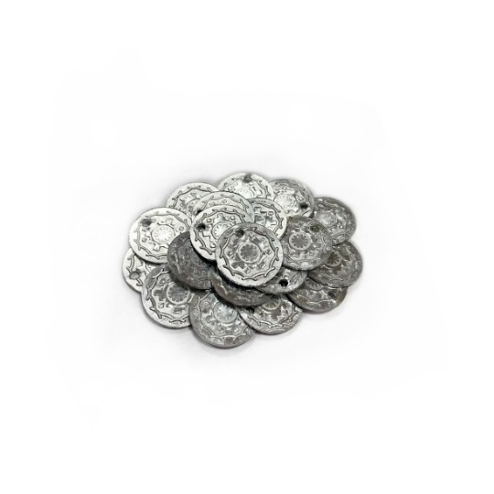 Монеты 15 мм 100 шт. металл