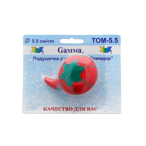 "GAMMA" Подушечка для игл TOM-5.5 "Помидор" d5,5