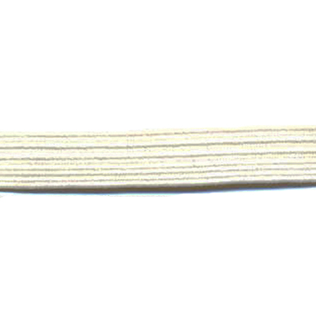 Тесьма эластичная 7 мм Белая